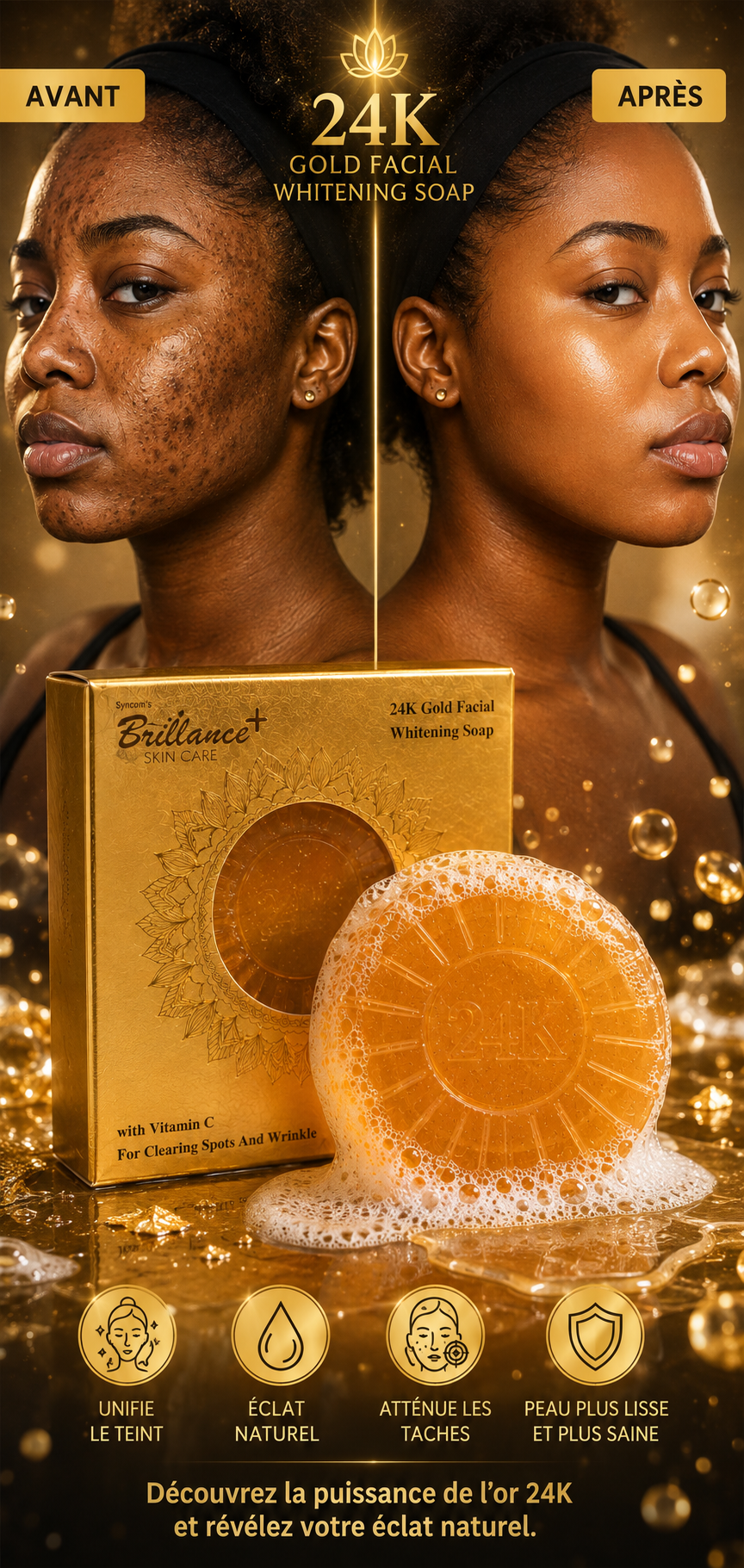 Routine Gold Anti-Taches – 24K + Extreme Light