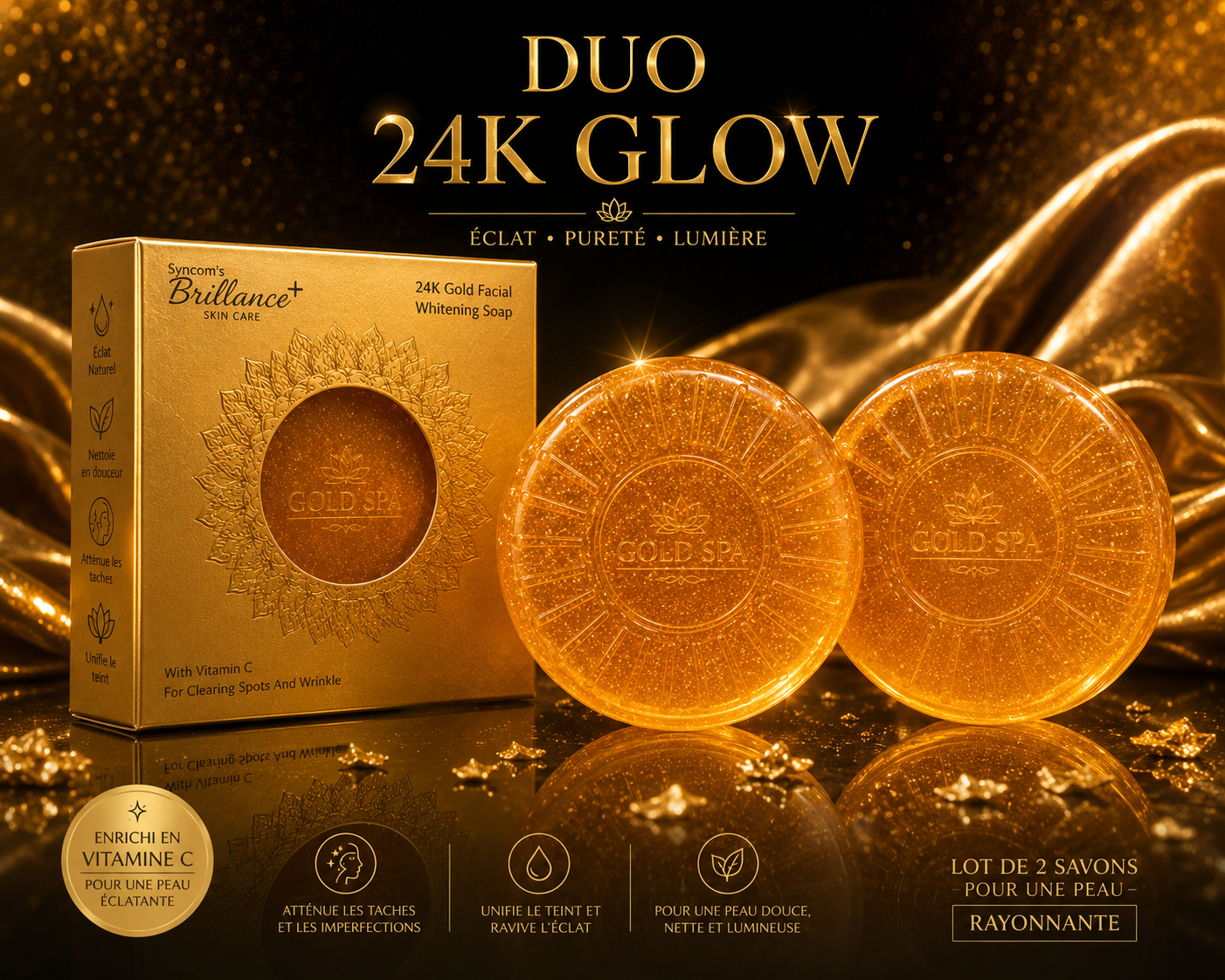 Savon Glow Intense 24k
