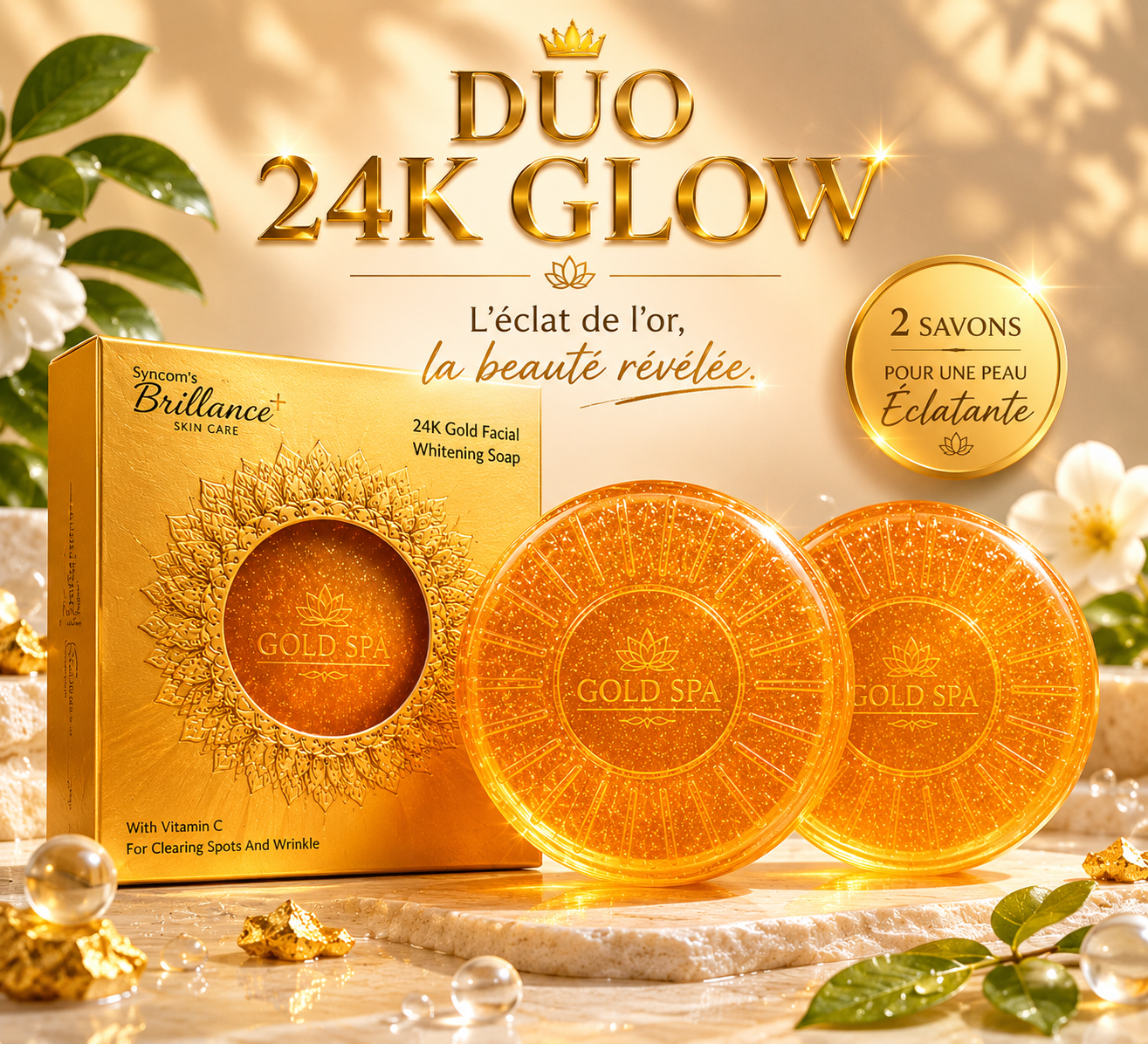 Savon Glow Intense 24k