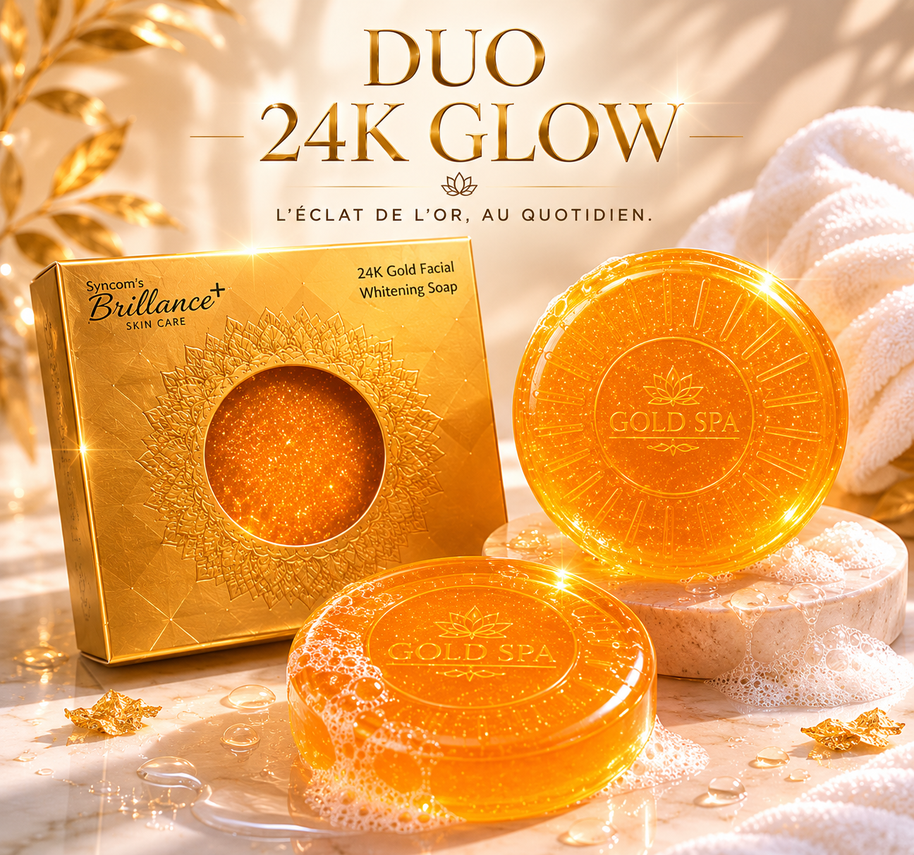 Savon Glow Intense 24k
