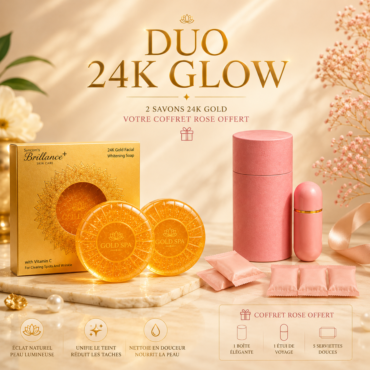 Savon Glow Intense 24k