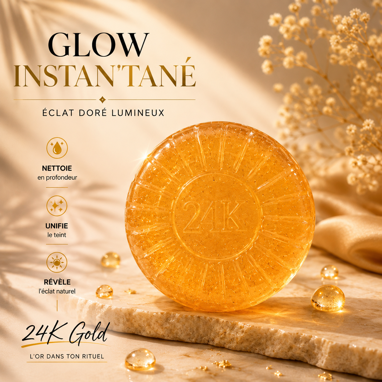 Savon Glow Intense 24k