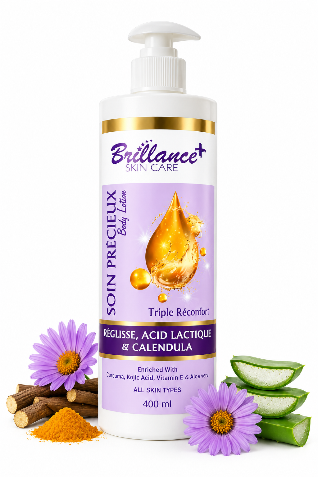 Soin Précieux Body Lotion – Triple Réconfort (400 ml)